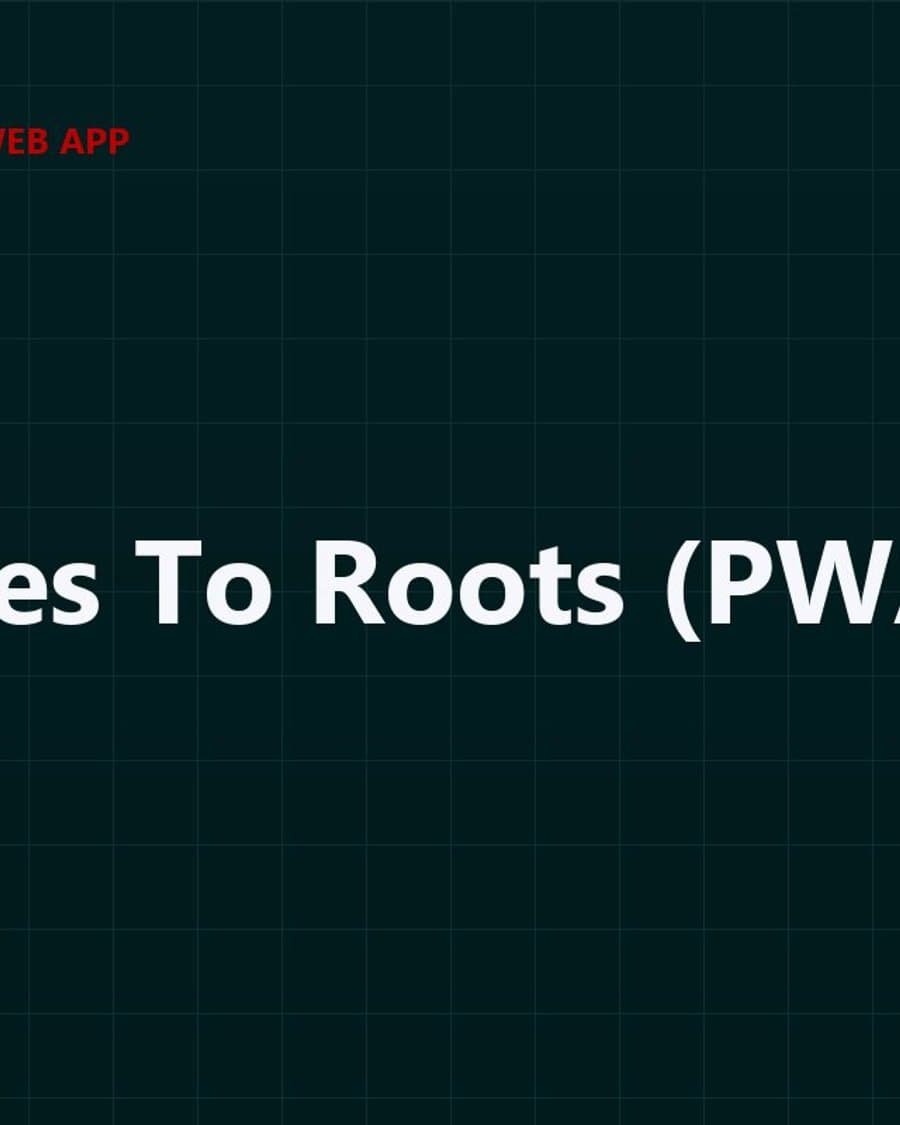Routes To Roots (PWA) — 5