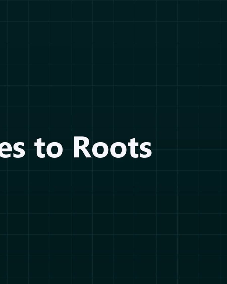 Routes to Roots — 5