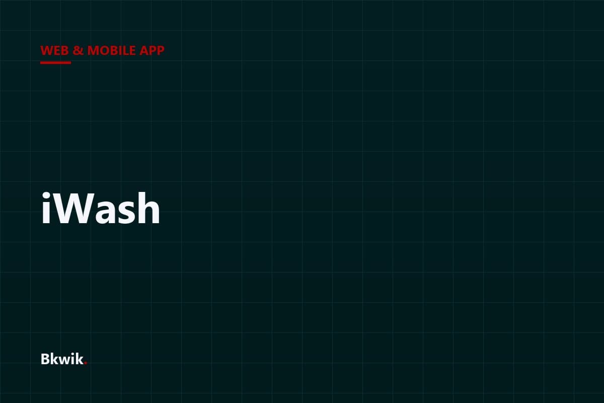iWash — 2