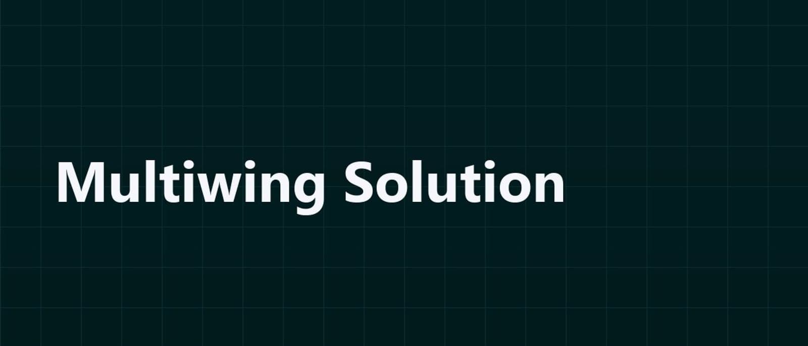 Multiwing Solution — 3