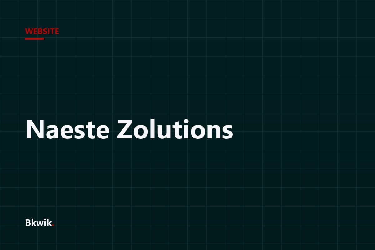 Naeste Zolutions — 2
